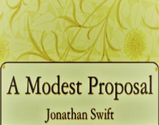 A Modest Proposal By Jonathan Swift